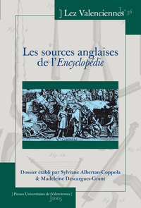 LES SOURCES ANGLAISES DE L'ENCYCLOPEDIE