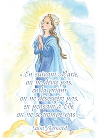 Images saintes Assomption par lot de 10