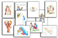 Images saintes (par lot de 10)