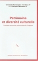 PATRIMOINE ET DIVERSITE CULTURELLE - [ACTES DES] PREMIERES RENCONTRES PATRIMONIALES DE PERIGUEUX [LE