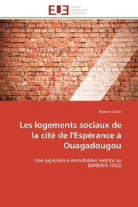 Les logements sociaux de la cité de l'espérance à ouagadougou