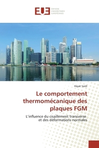 Le comportement thermomécanique des plaques FGM