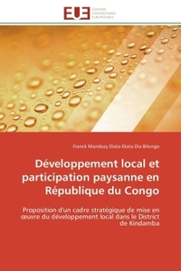 Développement local et participation paysanne en république du congo