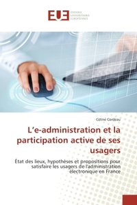 L'e-administration et la participation active de ses usagers