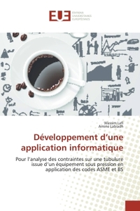 Développement d'une application informatique