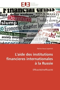 L'aide des institutions financieres internationales à la russie