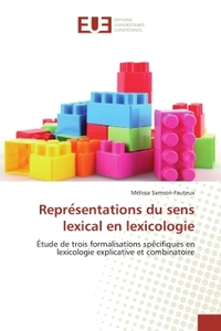 Repre sentations du sens lexical en lexicologie