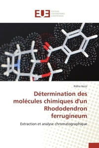 Détermination des molécules chimiques d'un rhododendron ferrugineum