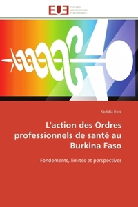 L'action des ordres professionnels de santé au burkina faso