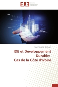 Ide et développement durable: cas de la côte d'ivoire