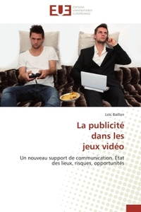 LA PUBLICITE DANS LES JEUX VIDEO