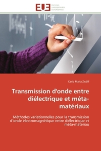 Transmission d'onde entre diélectrique et méta-matériaux