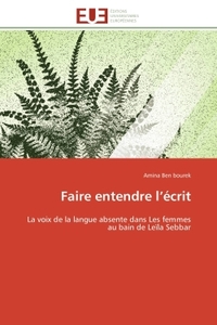 Faire entendre l'écrit
