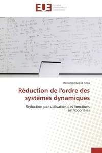 Réduction de l'ordre des systèmes dynamiques