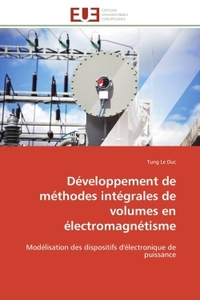 Développement de méthodes intégrales de volumes en électromagnétisme
