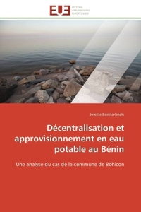 Décentralisation et approvisionnement en eau potable au bénin