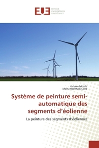 Système de peinture semi-automatique des segments d'éolienne