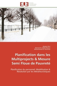 PLANIFICATION DANS LES MULTIPROJECTS & MESURE SEMI FLOUE DE PAUVRETE