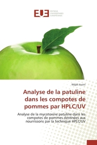 Analyse de la patuline dans les compotes de pommes par hplc/uv