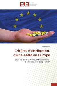 Critères d'attribution d'une amm en europe