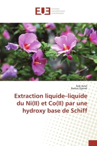 Extraction liquide-liquide du Ni(II) et Co(II) par une hydroxy base de Schiff