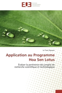 Application au programme hoa sen lotus