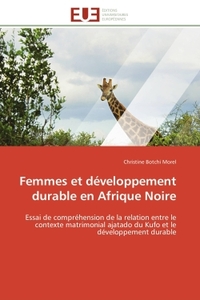 FEMMES ET DEVELOPPEMENT DURABLE EN AFRIQUE NOIRE