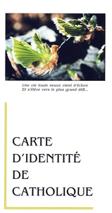 Carte d'identité de catholique