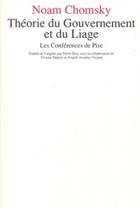 THEORIE DU GOUVERNEMENT ET DU LIAGE. LES CONFERENCES DE PISE