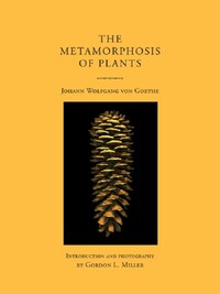 JOHANN WOLFGANG VON GOETHE THE METAMORPHOSIS OF PLANTS /ANGLAIS