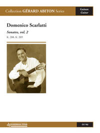 DOMENICO SCARLATTI : 2 SONATES, VOL. 2, K. 208, 209 - GUITARE