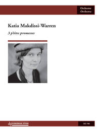 3 PETITES PROMESSES ORCHESTRE-PARTITION+PARTIES SEPAREES