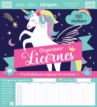 ORGANISEUR MEMONIAK LICORNES 2020-2021