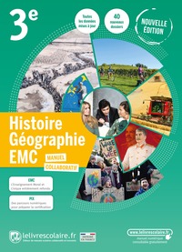 Histoire Géographie EMC 3e, Livre de l'élève
