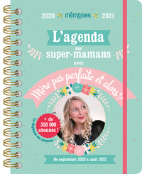 AGENDA MEMONIAK DES SUPER-MAMANS AVEC MERE PAS PARFAITE ET ALORS ? 2020-2021