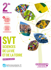 Sciences de la Vie et de la Terre 2de, Livre de l'élève