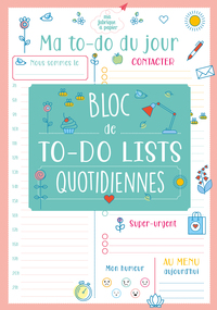 MA TO-DO LIST DU JOUR 2020
