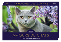AGENDA PANORAMIQUE AMOURS DE CHATS 2021