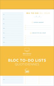 Bloc de to-do lists quotidiennes