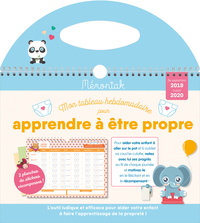 MON TABLEAU HEBDOMADAIRE POUR APPRENDRE A ETRE PROPRE MEMONIAK 2019-2020