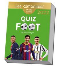 Calendrier Almaniak Quiz 100 % foot 2022