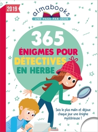 ALMABOOK ENIGMES POUR PETITS DETECTIVES 2019