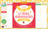 BLOC DE MENUS A COMPLETER MEMONIAK 2020