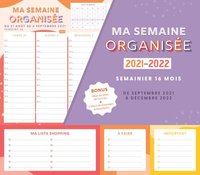 Ma semaine organisée 2021-2022