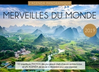 AGENDA PANORAMIQUE MERVEILLES DU MONDE 2019