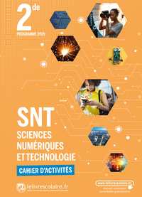 Sciences Numériques et Technologie 2de, Cahier d'activités