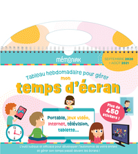 TABLEAU HEBDOMADAIRE POUR GERER MON TEMPS D ECRAN MEMONIAK 2020-2021