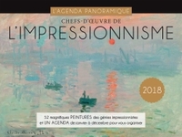 AGENDA PANORAMIQUE CHEFS D'OEUVRE DE L'IMPRESSIONNISME 2018