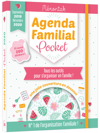 AGENDA FAMILIAL MEMONIAK POCKET 2019-2020