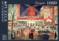 LE MOULIN ROUGE PAR GENIN - 63H - PUZZLE 1000 PIECES